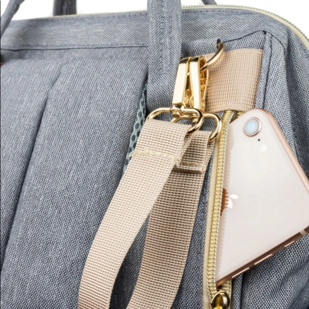 ✨Gray Diaper Backpack✨ - Picture 6 of 8